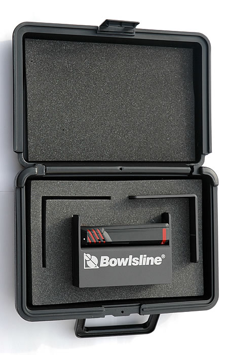 bowlsline laser measure case open